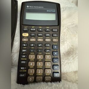 Texas Instruments Graphing Calculator in Classic Black